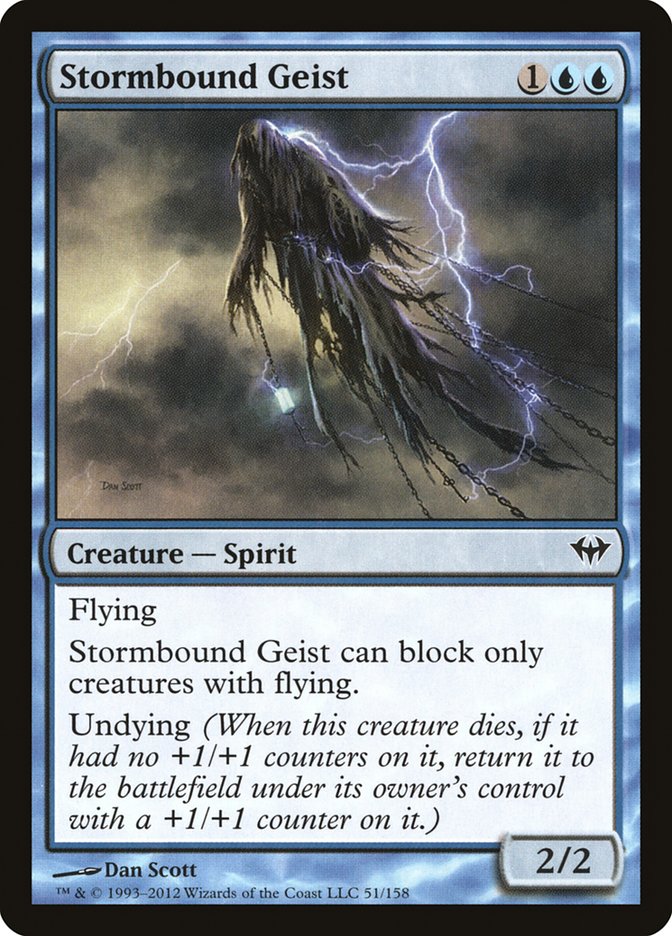 Stormbound Geist [Dark Ascension] MTG Single Magic: The Gathering | Red Claw Gaming