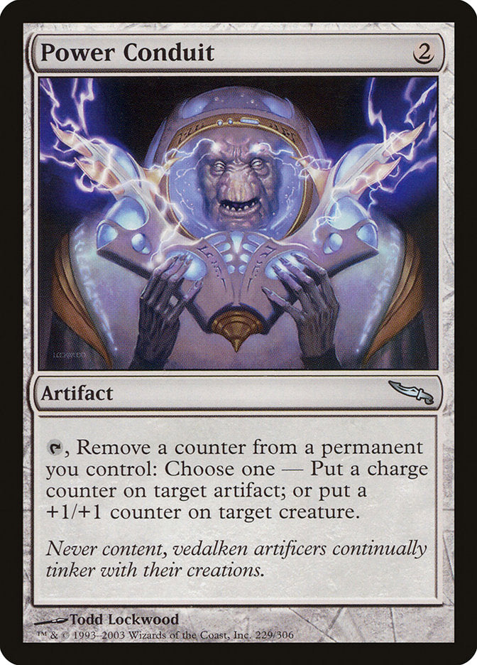 Power Conduit [Mirrodin] MTG Single Magic: The Gathering | Red Claw Gaming