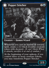Poppet Stitcher // Poppet Factory [Innistrad: Double Feature] MTG Single Magic: The Gathering | Red Claw Gaming