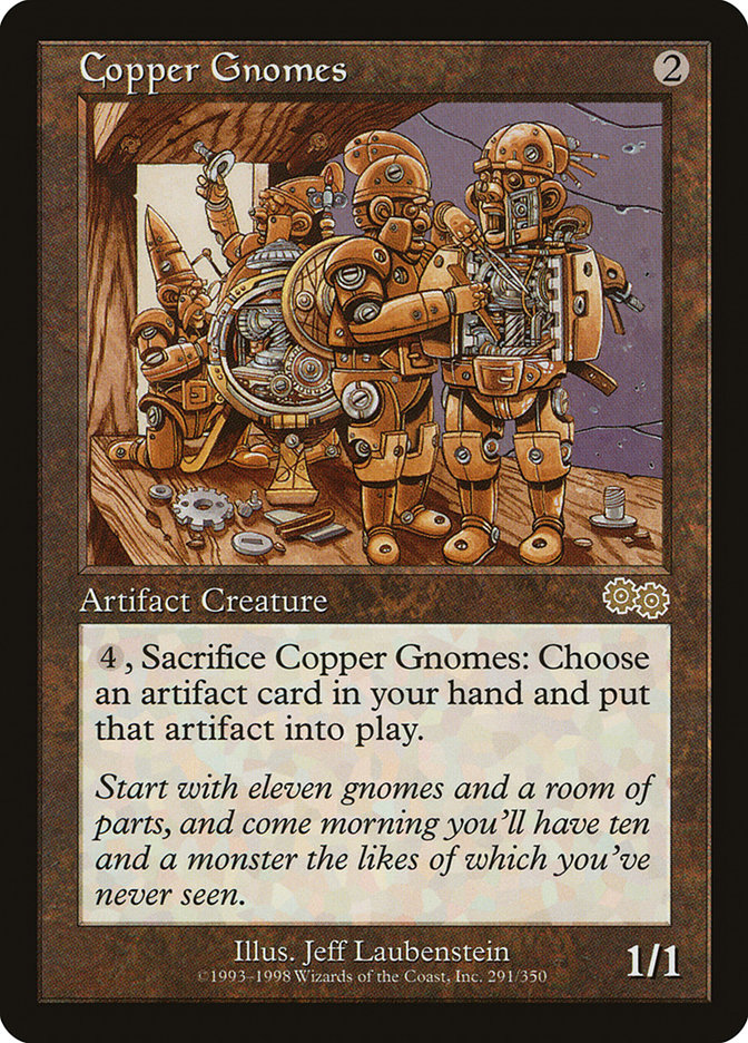 Copper Gnomes [Urza's Saga] MTG Single Magic: The Gathering | Red Claw Gaming