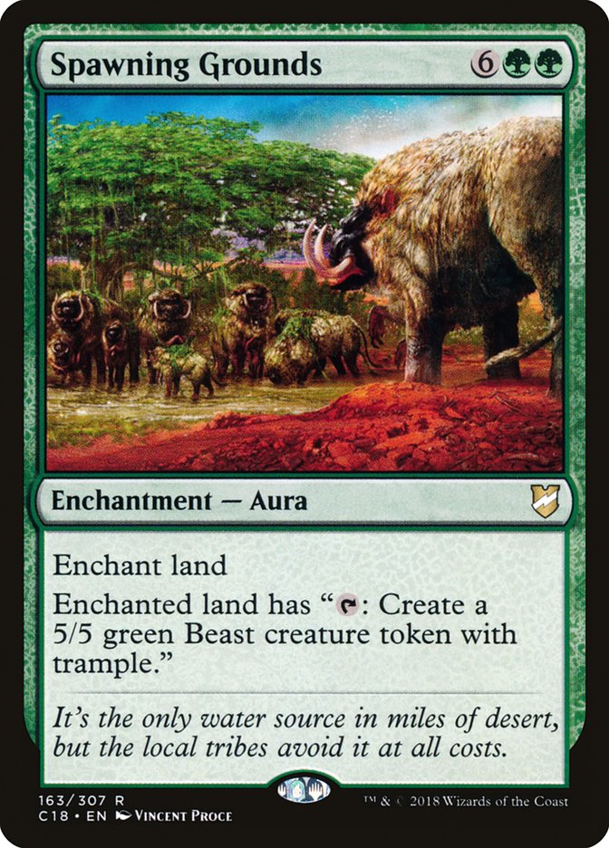 Spawning Grounds [Commander 2018] MTG Single Magic: The Gathering | Red Claw Gaming