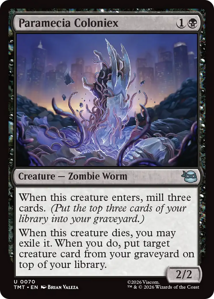 Paramecia Coloniex [Teenage Mutant Ninja Turtles] MTG Single Magic: The Gathering | Red Claw Gaming