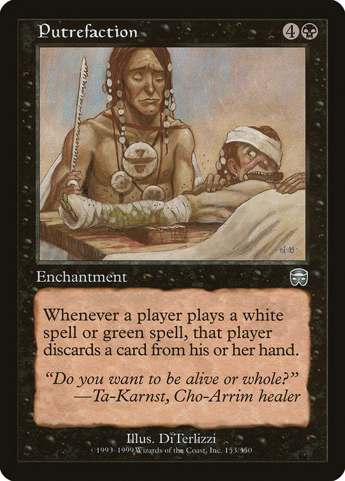 Putrefaction [Mercadian Masques] MTG Single Magic: The Gathering | Red Claw Gaming