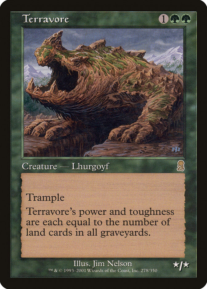 Terravore [Odyssey] MTG Single Magic: The Gathering | Red Claw Gaming