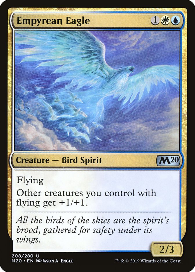 Empyrean Eagle [Core Set 2020] MTG Single Magic: The Gathering | Red Claw Gaming