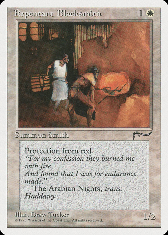 Repentant Blacksmith [Chronicles] MTG Single Magic: The Gathering | Red Claw Gaming
