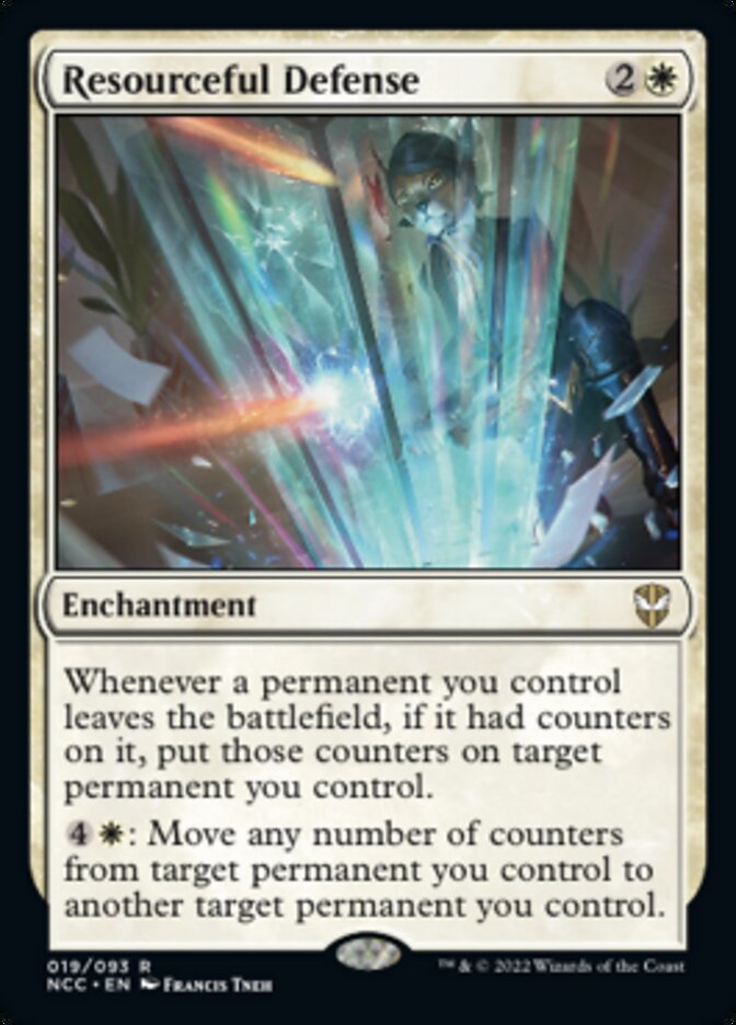 Resourceful Defense [Streets of New Capenna Commander] MTG Single Magic: The Gathering | Red Claw Gaming