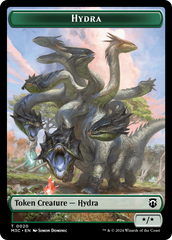 Hydra // Boar Double-Sided Token [Modern Horizons 3 Commander Tokens] MTG Single Magic: The Gathering | Red Claw Gaming