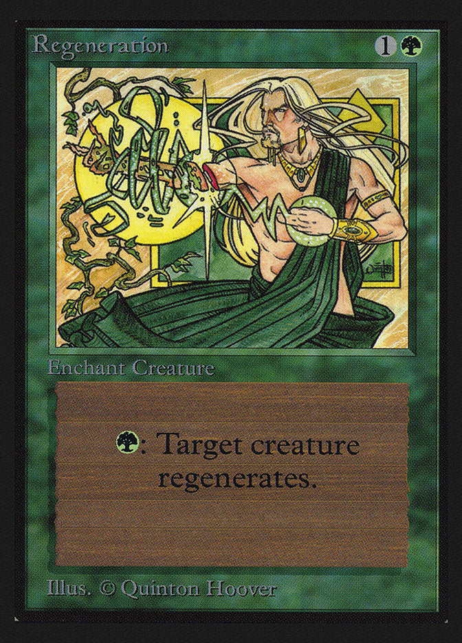 Regeneration [International Collectors' Edition] MTG Single Magic: The Gathering | Red Claw Gaming