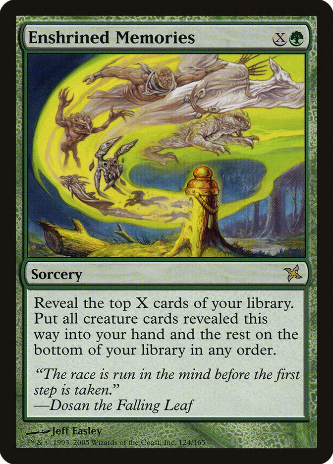 Enshrined Memories [Betrayers of Kamigawa] MTG Single Magic: The Gathering | Red Claw Gaming