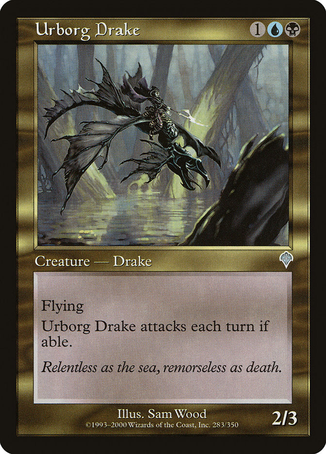 Urborg Drake [Invasion] MTG Single Magic: The Gathering | Red Claw Gaming