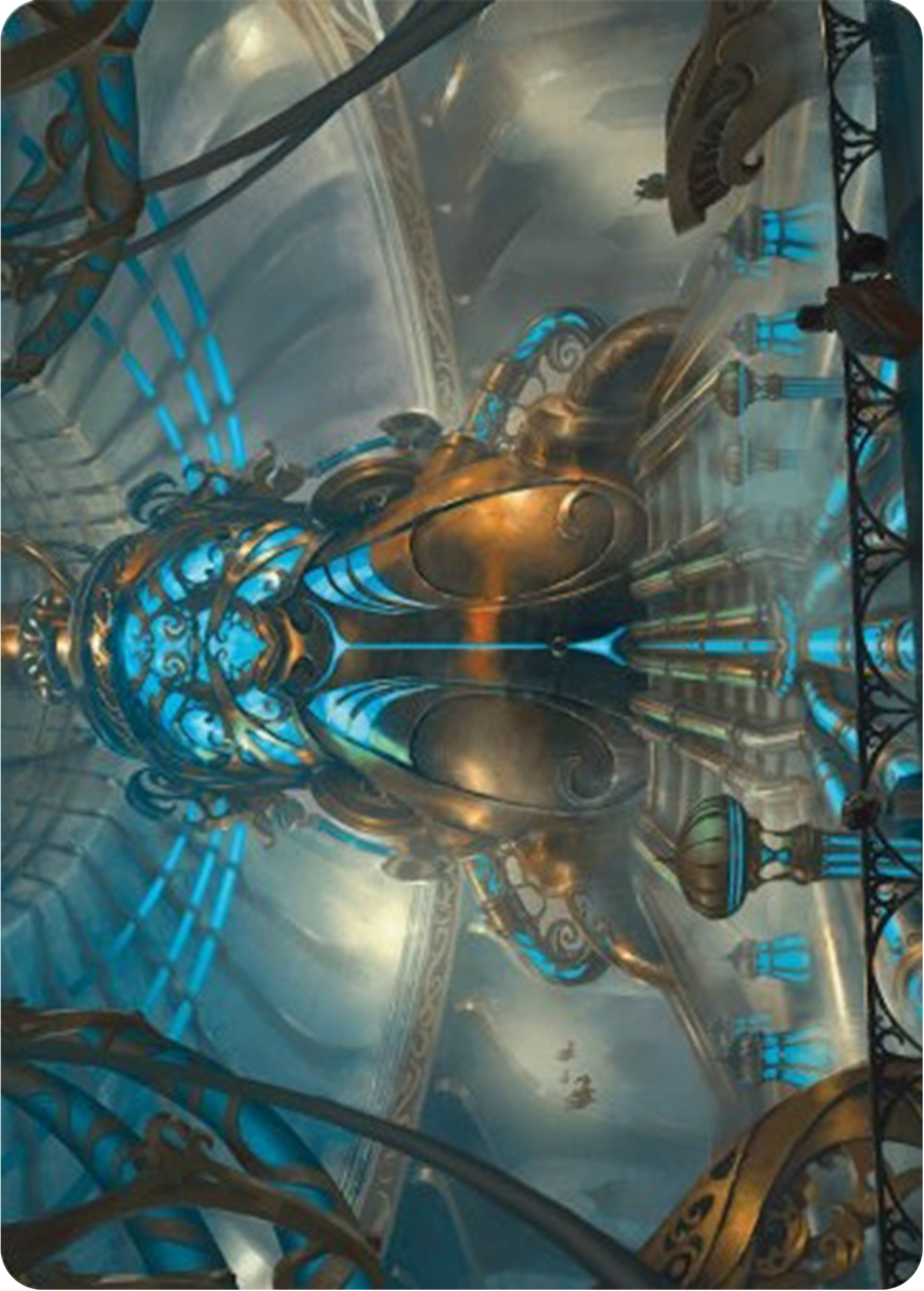 Aether Refinery Art Card [Modern Horizons 3 Art Series] MTG Single Magic: The Gathering    | Red Claw Gaming