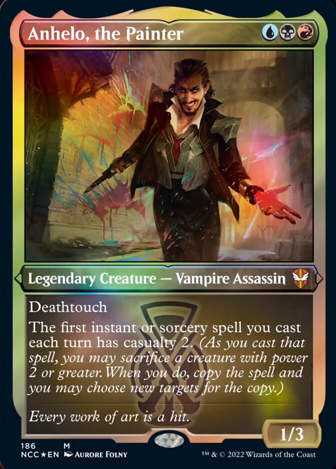 Anhelo, the Painter (Display Commander) [Streets of New Capenna Commander] MTG Single Magic: The Gathering | Red Claw Gaming