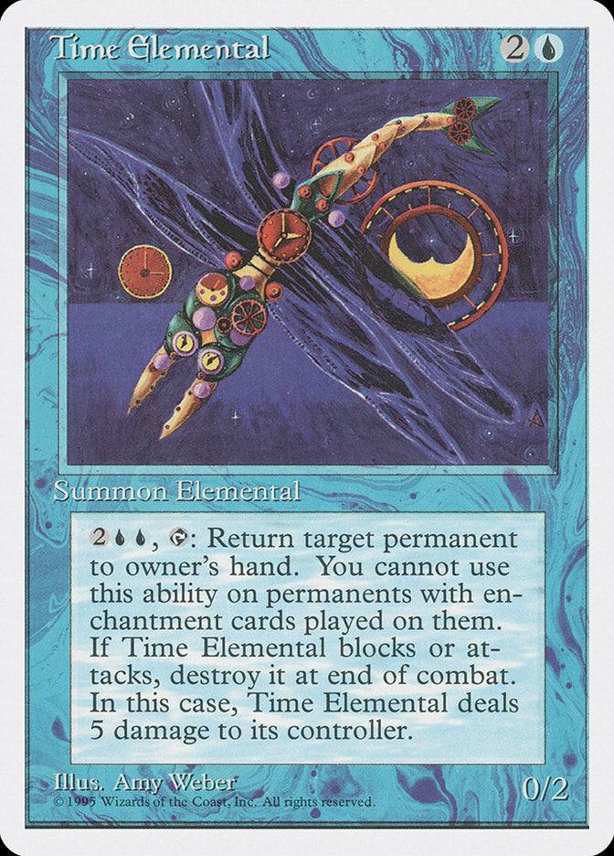 Time Elemental [Fourth Edition] MTG Single Magic: The Gathering | Red Claw Gaming
