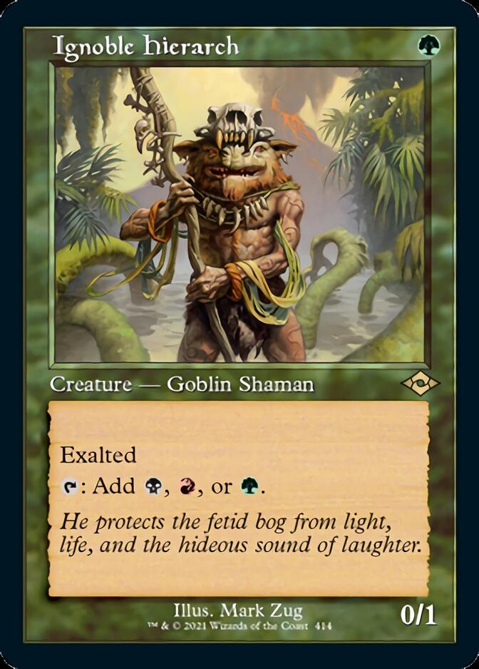 Ignoble Hierarch (Retro) [Modern Horizons 2] MTG Single Magic: The Gathering | Red Claw Gaming