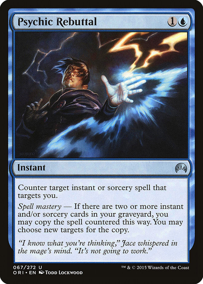 Psychic Rebuttal [Magic Origins] MTG Single Magic: The Gathering | Red Claw Gaming