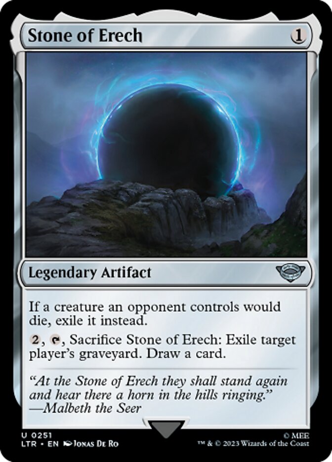 Stone of Erech [The Lord of the Rings: Tales of Middle-Earth] MTG Single Magic: The Gathering | Red Claw Gaming