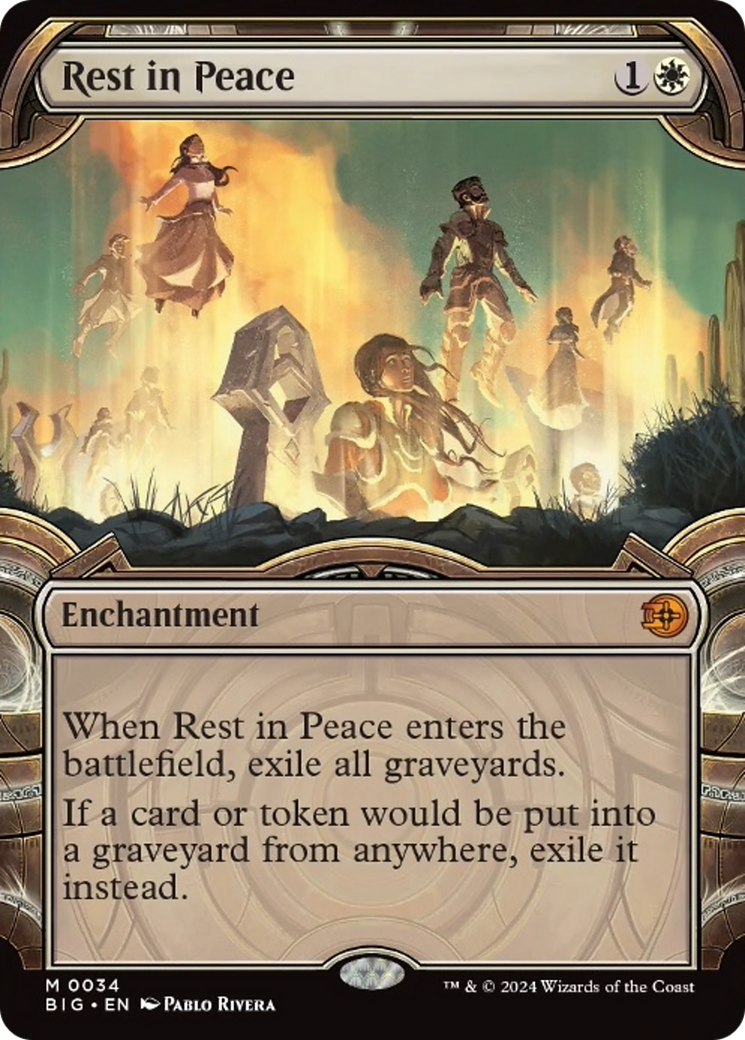 Rest in Peace (Showcase) [Outlaws of Thunder Junction: The Big Score] MTG Single Magic: The Gathering    | Red Claw Gaming