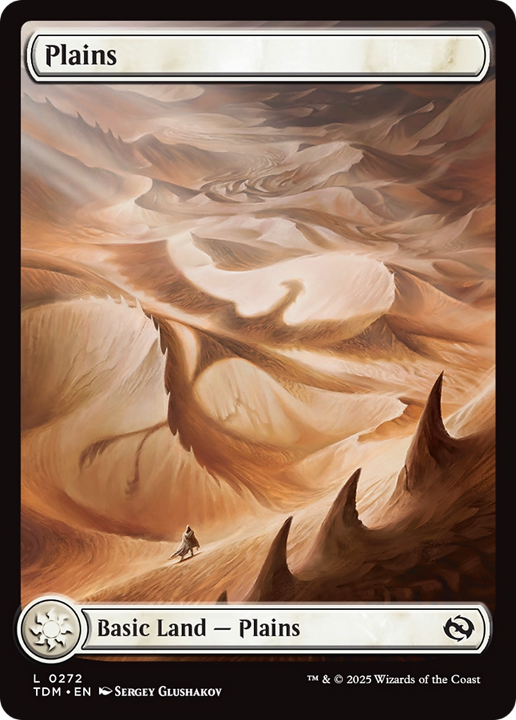 Plains (0272) [Tarkir: Dragonstorm] MTG Single Magic: The Gathering | Red Claw Gaming