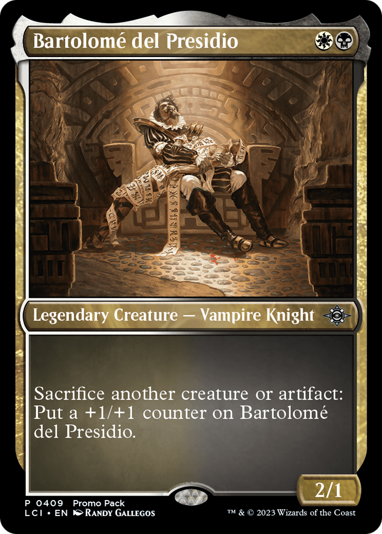 Bartolome del Presidio (Promo Pack) [The Lost Caverns of Ixalan Promos] MTG Single Magic: The Gathering | Red Claw Gaming