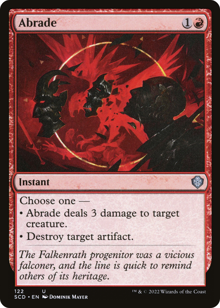 Abrade [Starter Commander Decks] MTG Single Magic: The Gathering | Red Claw Gaming
