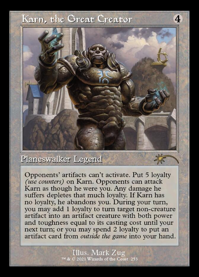 Karn, the Great Creator (Retro) [Secret Lair Drop Series] MTG Single Magic: The Gathering | Red Claw Gaming