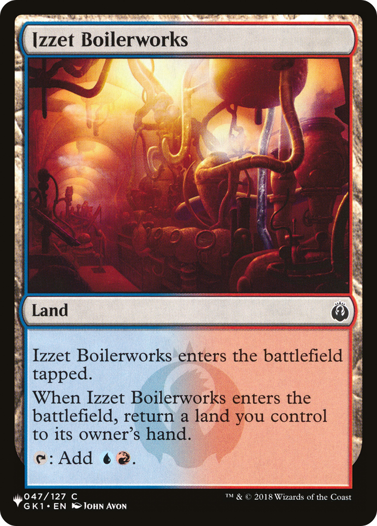 Izzet Boilerworks (GK1) [The List] MTG Single Magic: The Gathering | Red Claw Gaming