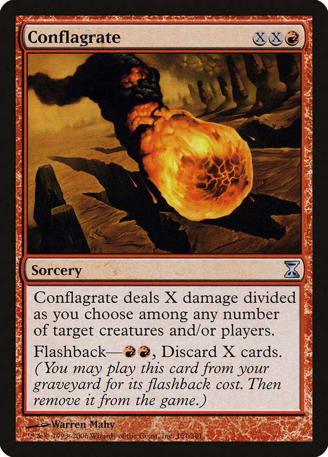 Conflagrate [Time Spiral] MTG Single Magic: The Gathering | Red Claw Gaming