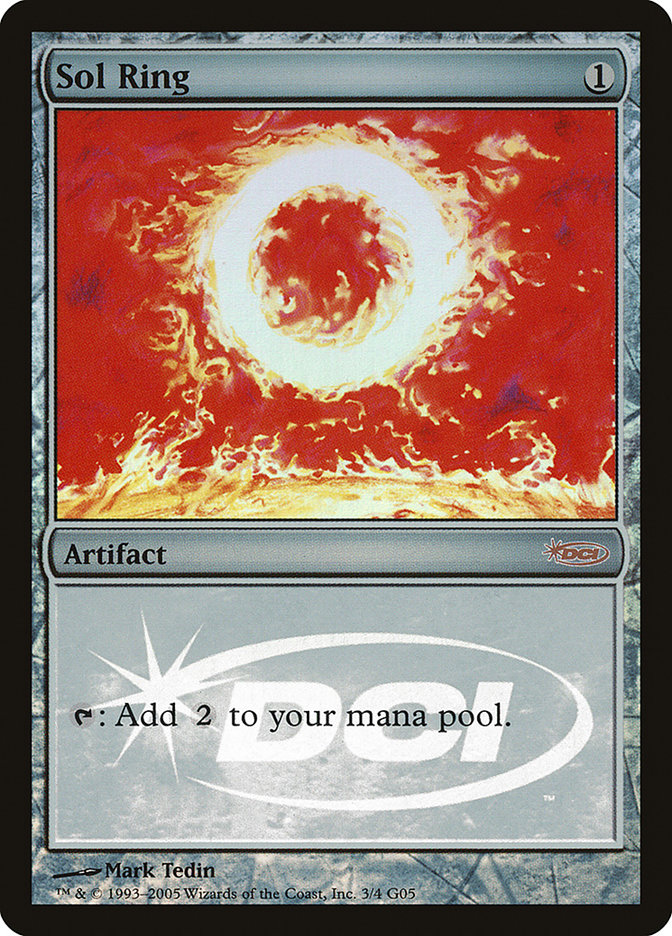 Sol Ring [Judge Gift Cards 2005] MTG Single Magic: The Gathering | Red Claw Gaming