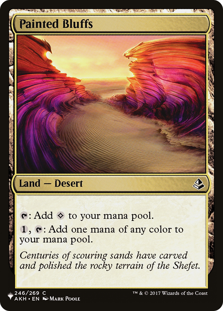 Painted Bluffs [The List] MTG Single Magic: The Gathering | Red Claw Gaming