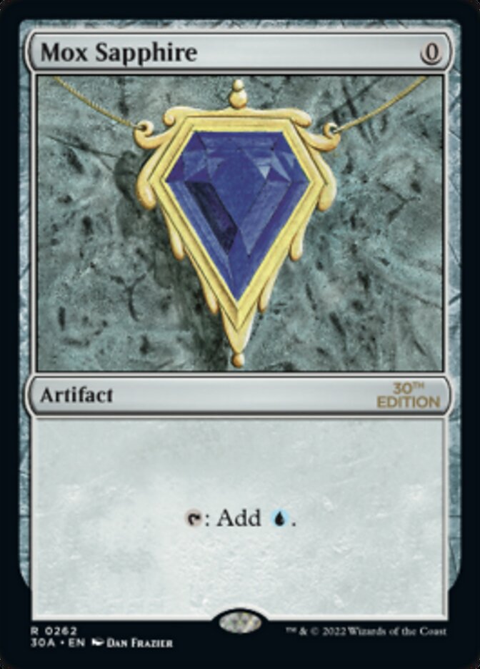 Mox Sapphire [30th Anniversary Edition] MTG Single Magic: The Gathering | Red Claw Gaming