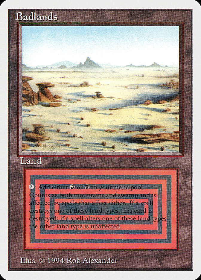Badlands [Summer Magic / Edgar] MTG Single Magic: The Gathering | Red Claw Gaming
