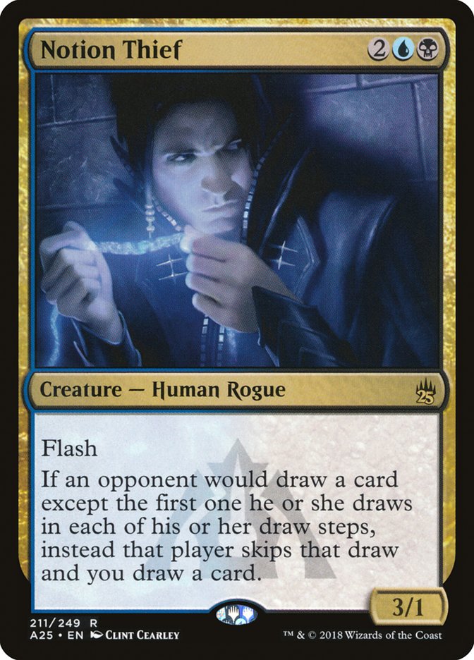 Notion Thief [Masters 25] MTG Single Magic: The Gathering | Red Claw Gaming