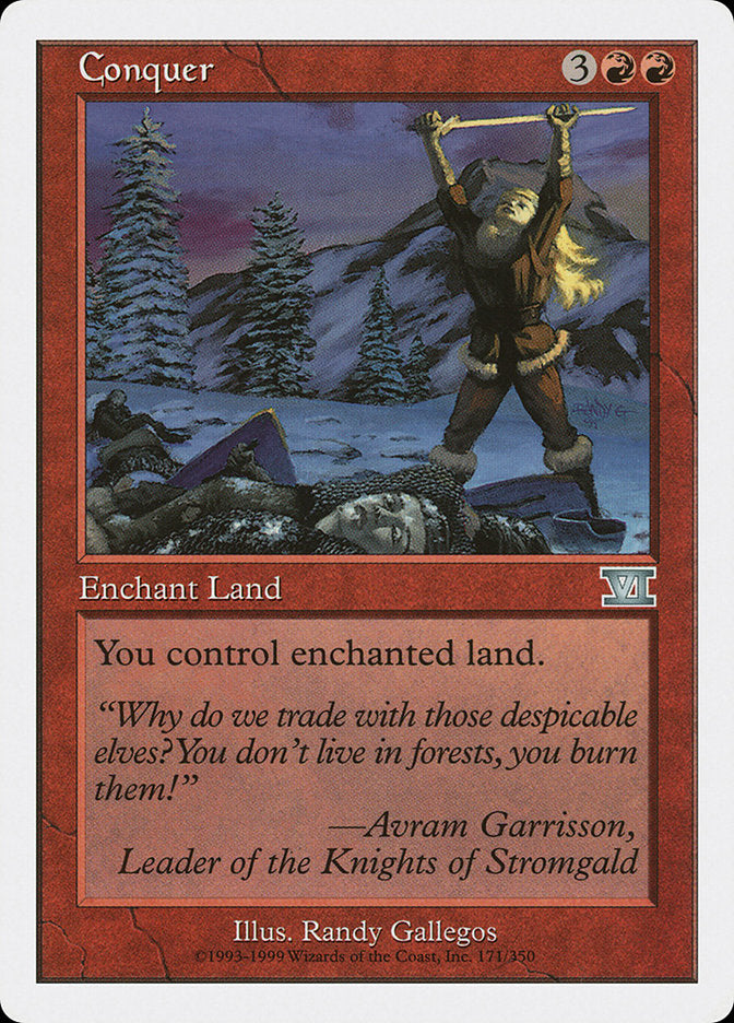 Conquer [Classic Sixth Edition] MTG Single Magic: The Gathering | Red Claw Gaming