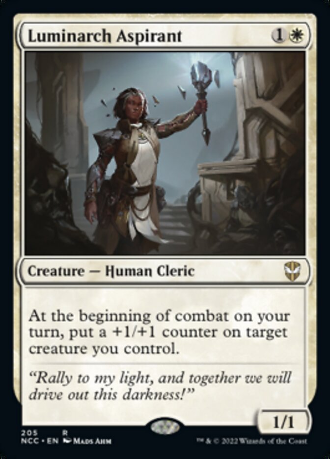 Luminarch Aspirant [Streets of New Capenna Commander] MTG Single Magic: The Gathering | Red Claw Gaming