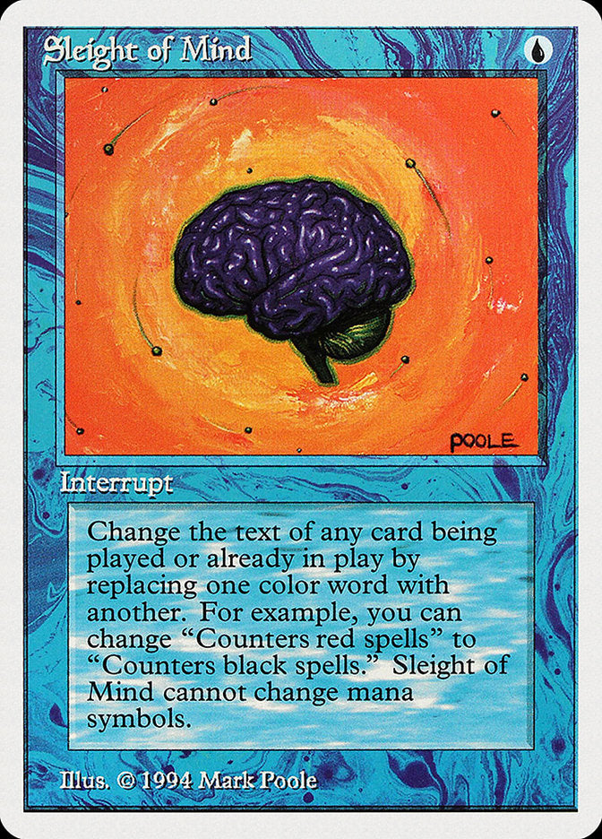 Sleight of Mind [Summer Magic / Edgar] MTG Single Magic: The Gathering | Red Claw Gaming