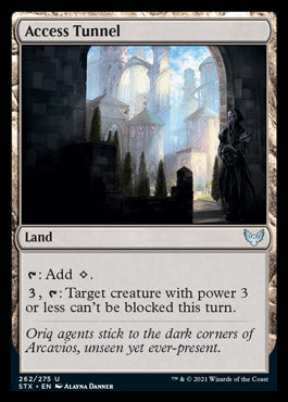 Access Tunnel [Strixhaven: School of Mages] MTG Single Magic: The Gathering | Red Claw Gaming