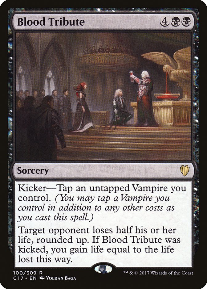 Blood Tribute [Commander 2017] MTG Single Magic: The Gathering | Red Claw Gaming