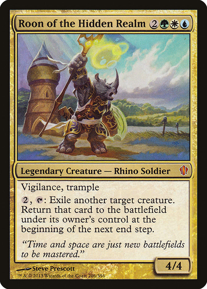 Roon of the Hidden Realm [Commander 2013] MTG Single Magic: The Gathering | Red Claw Gaming