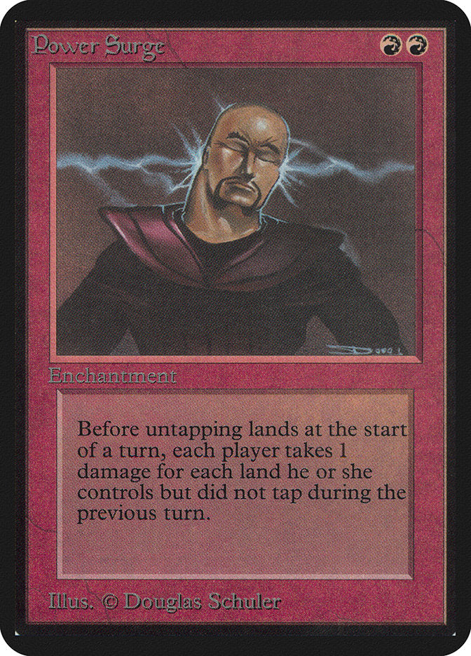 Power Surge [Alpha Edition] MTG Single Magic: The Gathering | Red Claw Gaming
