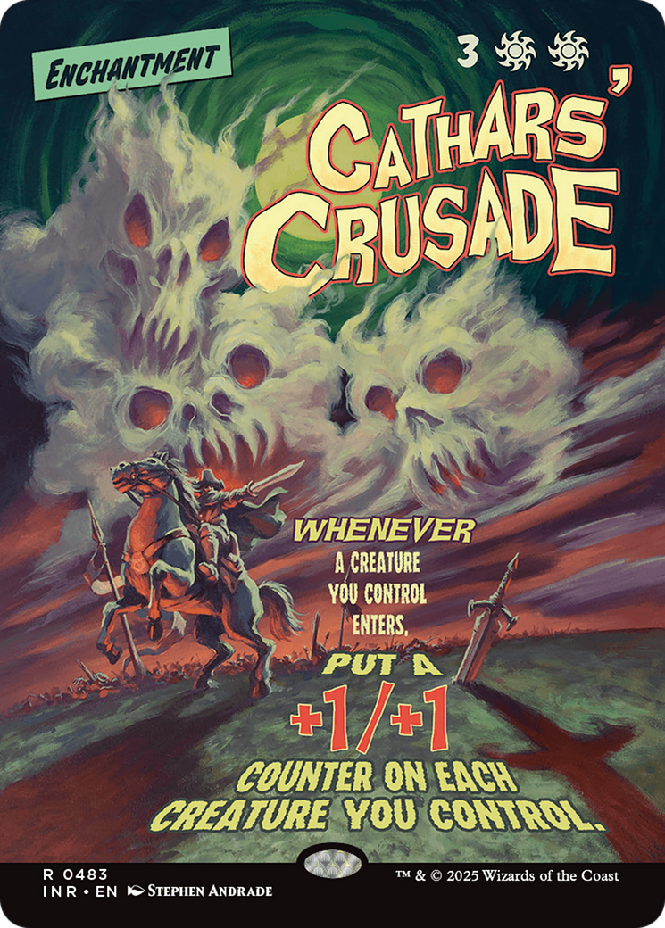 Cathars' Crusade (Showcase) [Innistrad Remastered] MTG Single Magic: The Gathering | Red Claw Gaming