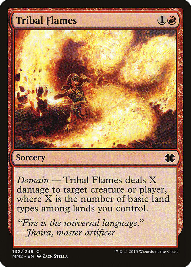 Tribal Flames [Modern Masters 2015] MTG Single Magic: The Gathering | Red Claw Gaming