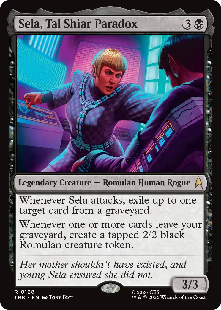 Sela, Tal Shiar Paradox [Star Trek] MTG Single Magic: The Gathering | Red Claw Gaming