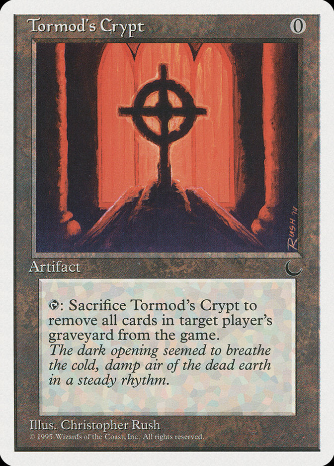 Tormod's Crypt [Chronicles] MTG Single Magic: The Gathering | Red Claw Gaming