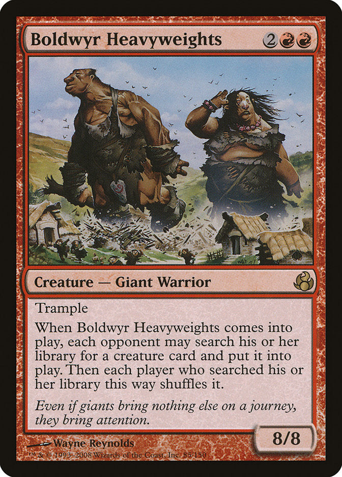 Boldwyr Heavyweights [Morningtide] MTG Single Magic: The Gathering | Red Claw Gaming