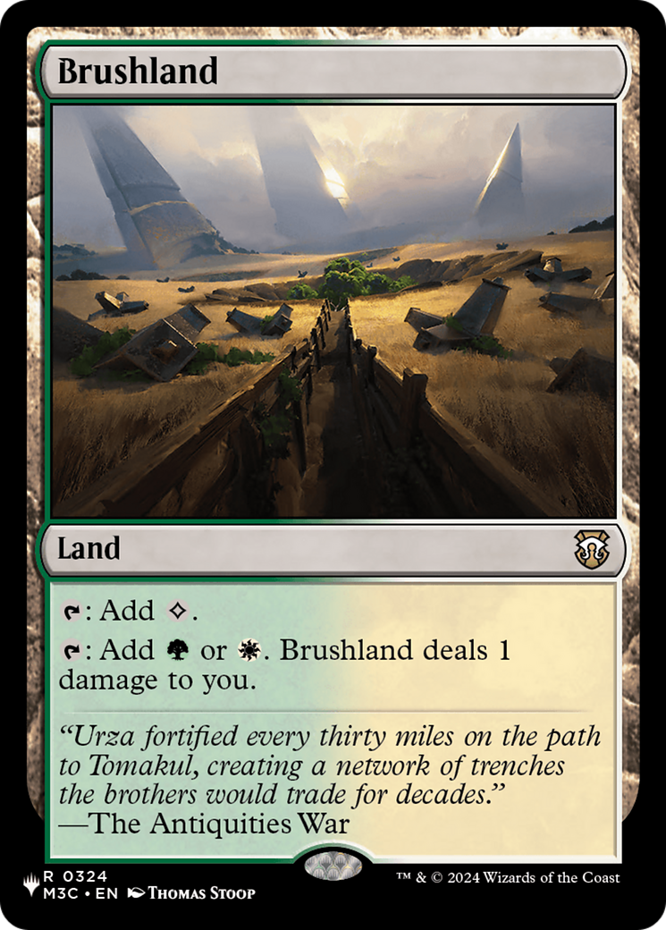 Brushland (M3C) [The List] MTG Single Magic: The Gathering | Red Claw Gaming