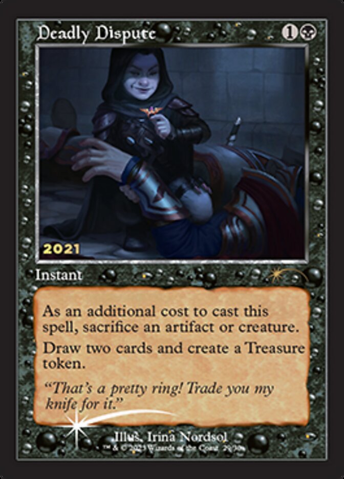Deadly Dispute [30th Anniversary Promos] MTG Single Magic: The Gathering | Red Claw Gaming