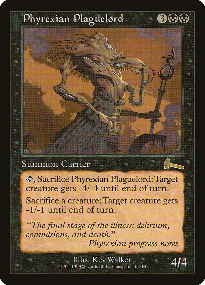Phyrexian Plaguelord [Urza's Legacy] MTG Single Magic: The Gathering | Red Claw Gaming