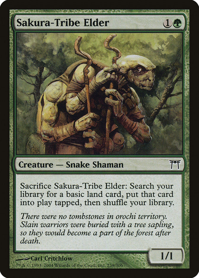 Sakura-Tribe Elder [Champions of Kamigawa] MTG Single Magic: The Gathering | Red Claw Gaming