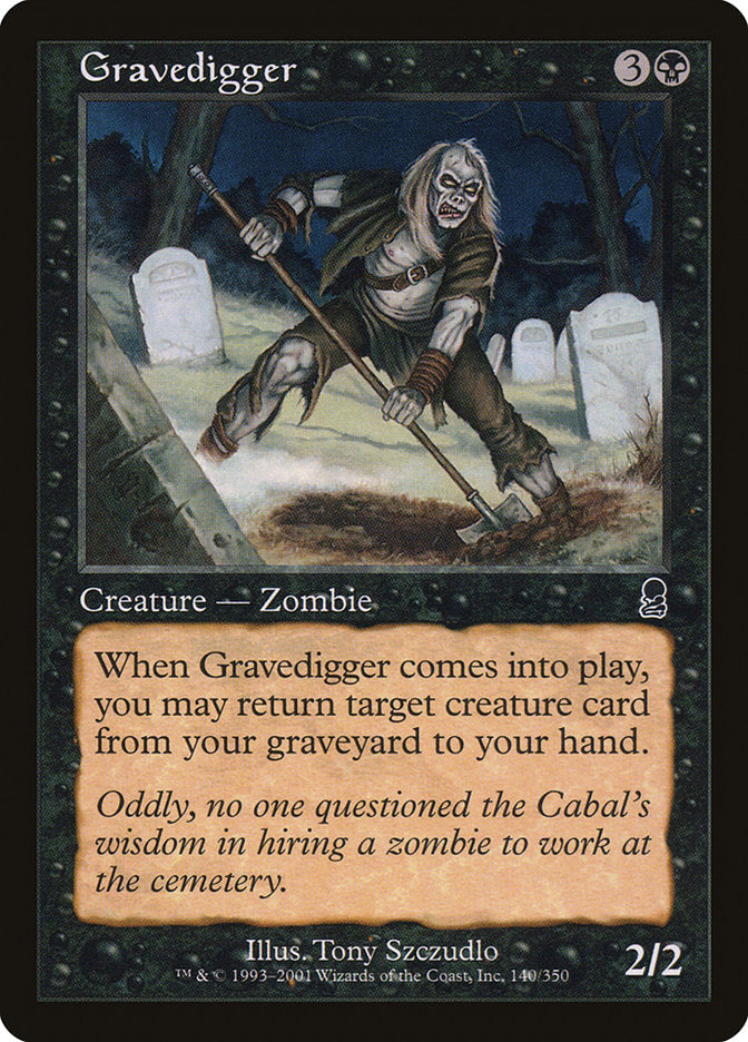 Gravedigger [Odyssey] MTG Single Magic: The Gathering | Red Claw Gaming